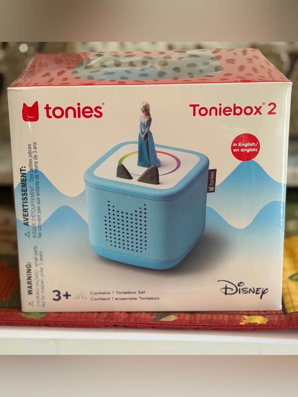 tonies Disney Frozen Toniebox 2 Starter Set - Sky Blue
